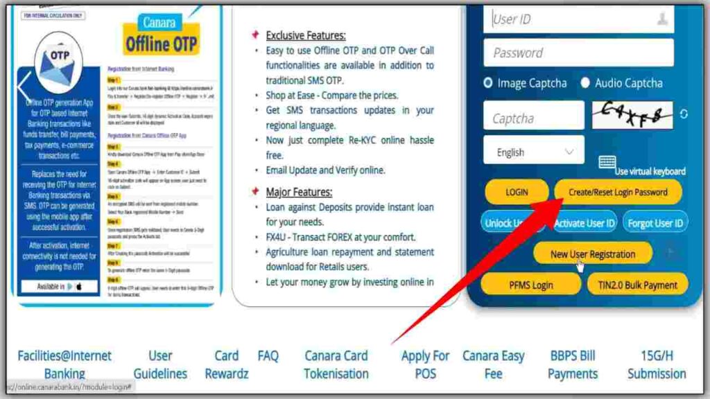 canara bank internet banking registration kaise kare