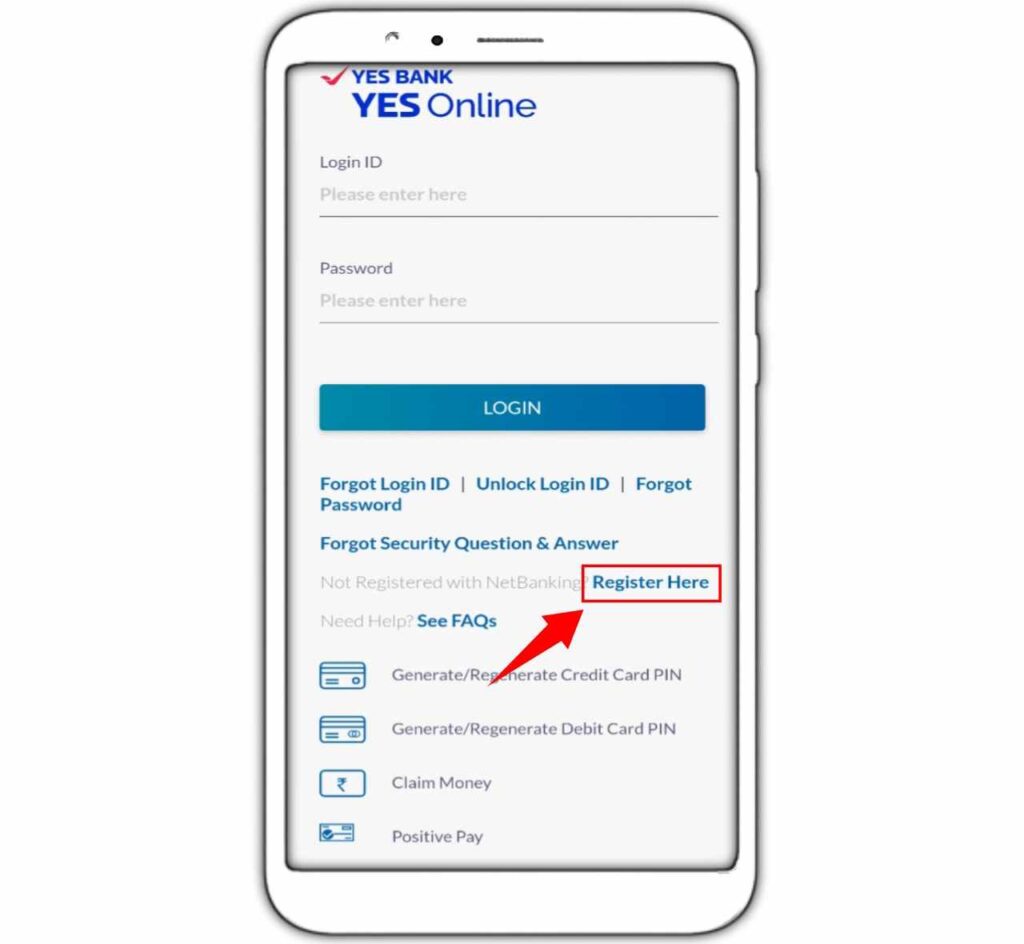 yes bank customer id kaise pata kare online